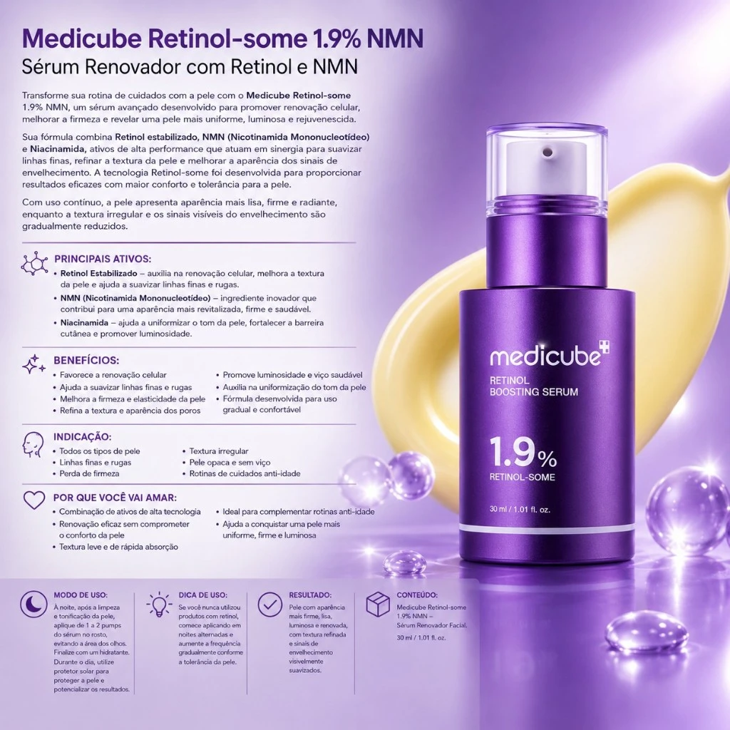 Medicube Retinol-some 1.9% NMN - Imagem 3