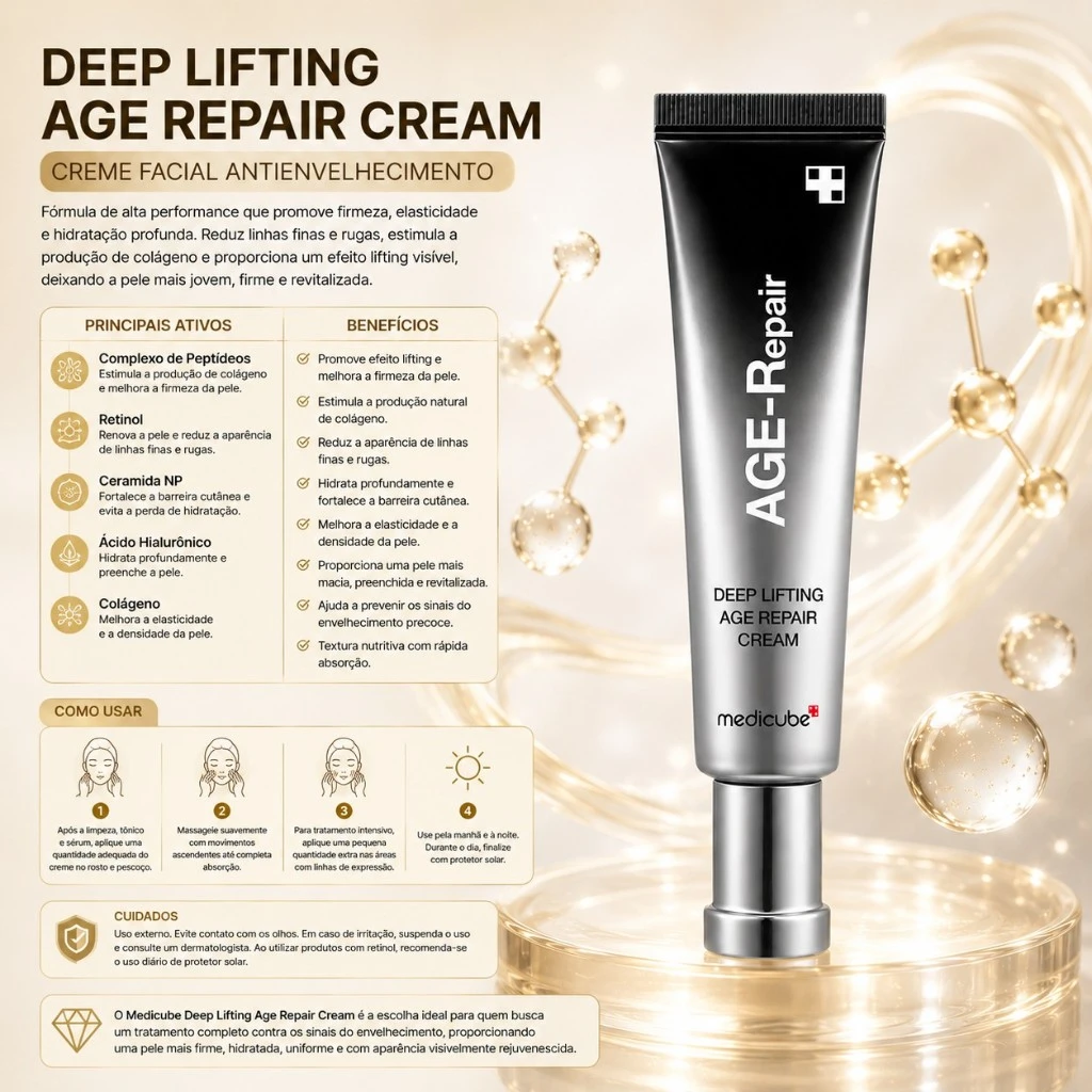 Medicube - Deep Lifting Age Repair Cream - Imagem 3