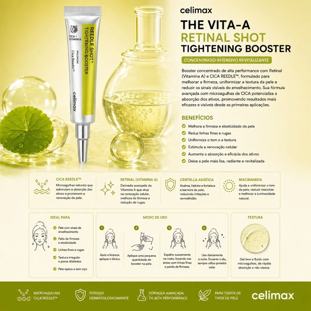 Celimax The Vita-A Retinal Shot Tightening Booster - 15ml - Imagem 3