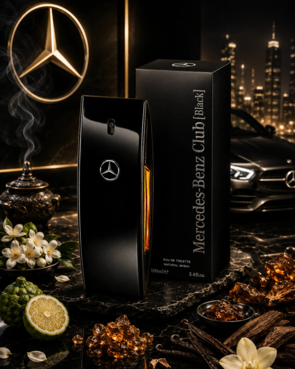 Mercedes Benz Club Black Eau de Toilette - 100ml