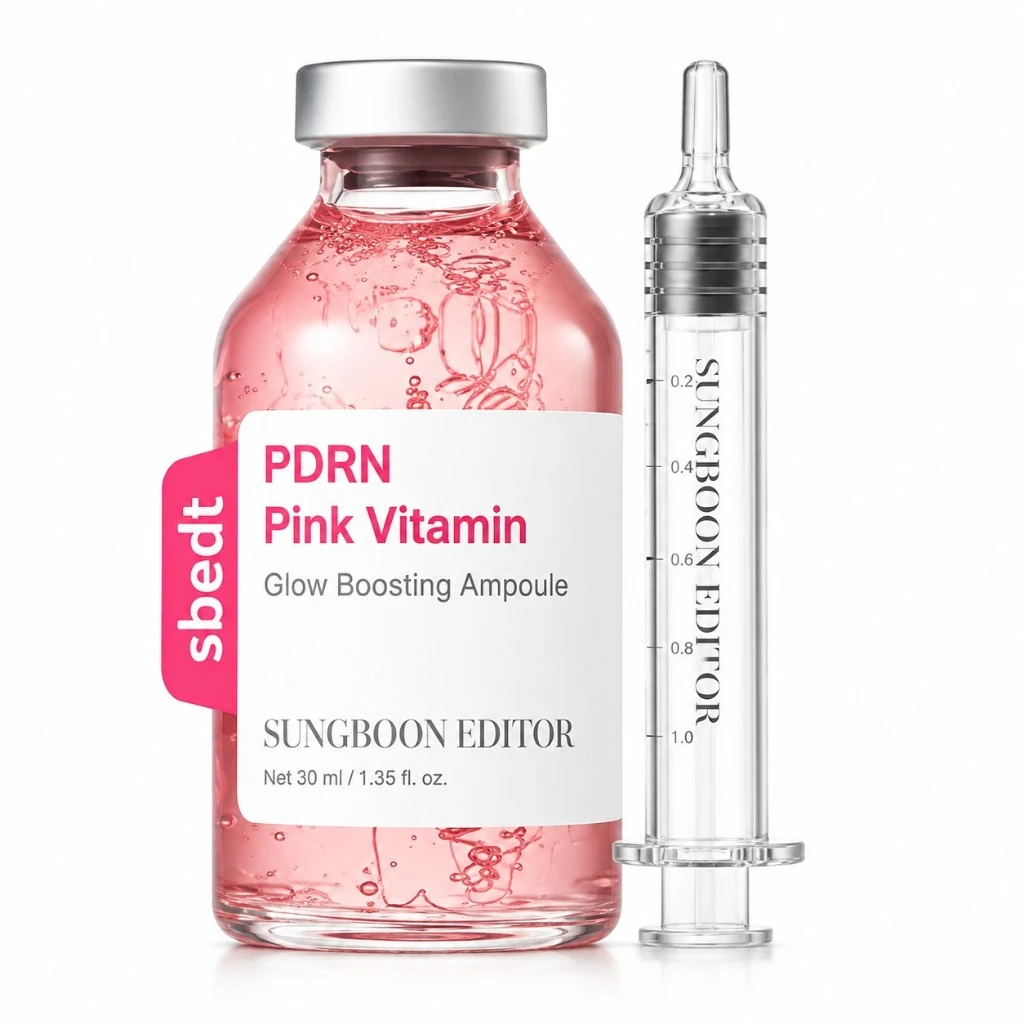Sungboon Editor PDRN Pink Vitamin Glow Boosting Ampoule - Imagem 2