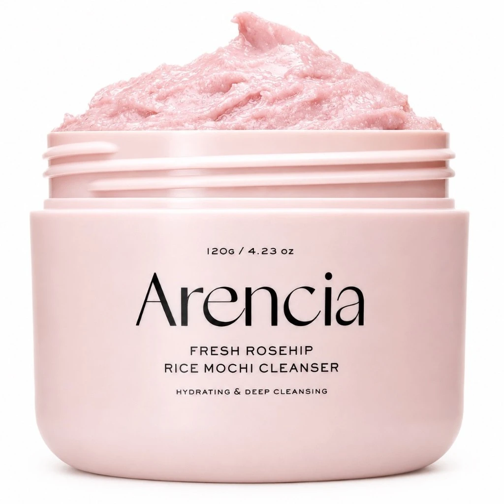 Arencia Fresh Rosehip Rice Mochi Cleanser – 120g - Imagem 2