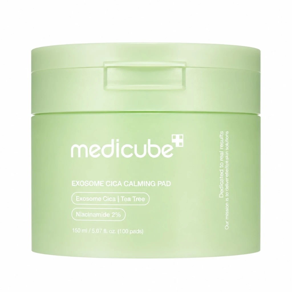 Medicube Exosome Cica Calming Pad – 100 Discos (150ml) - Imagem 2