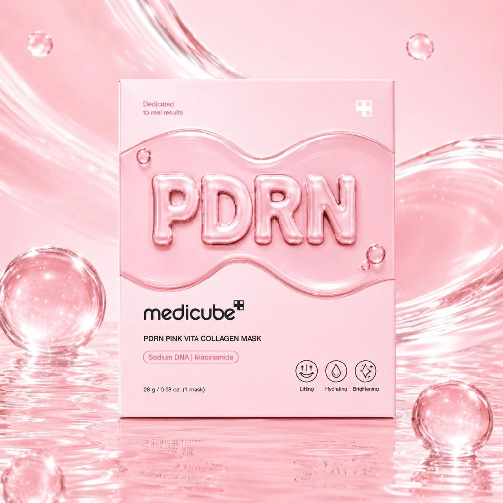 Medicube- PDRN Pink Vita Coating Mask 22G