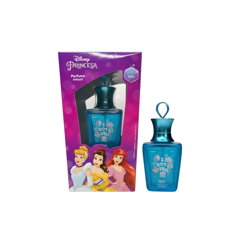 Disney Princesa I Got This Perfume Infantil – Azul - Imagem 2